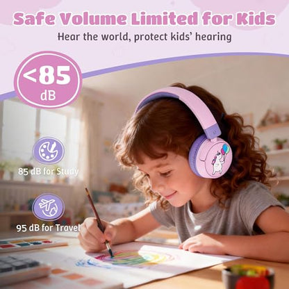 Sparks Plus KWH11 Kids Headphones On-Ear 20Hz-20kHz Dynamic Driver Wireless