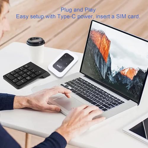 FOSA Portable WiFi Hotspot fosa9qrkvoxg5c 4G LTE CAT4 300Mbps Quad-Band