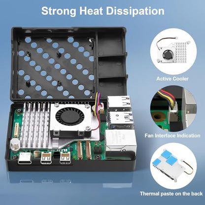 RasTech 8GB Pi 5 Kit 2.4GHz Raspberry Pi Operating System