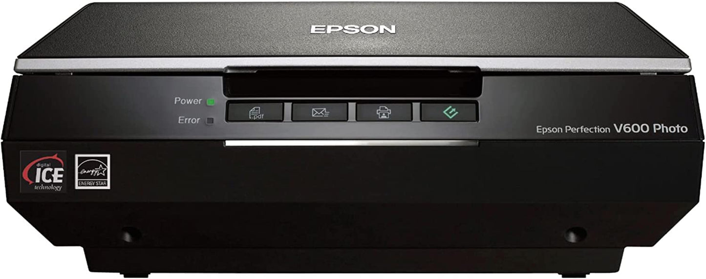 Epson 11" x 4.6" Perfection V600 9600 dpi CCD Flatbed Scanner