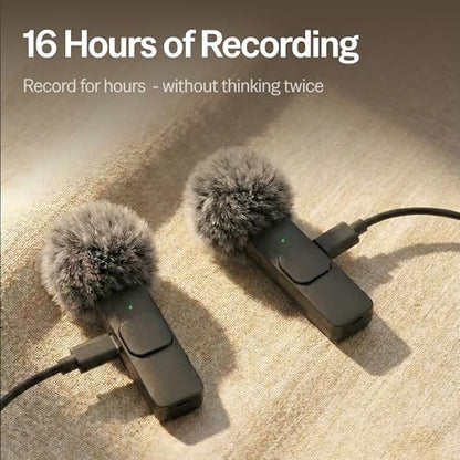 Mini Mic Pro 2.4 GHz Mini Microphone Model: mini-mic-pro Omnidirectional Wireless Audio Recording