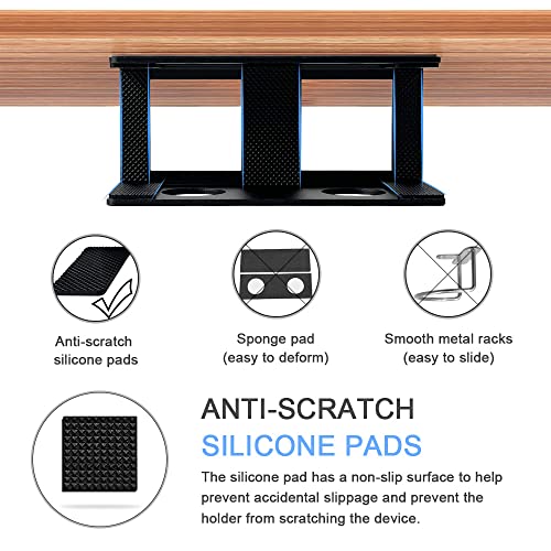 IFCASE Under Desk Laptop Mount Ca Mount C Black Aluminum