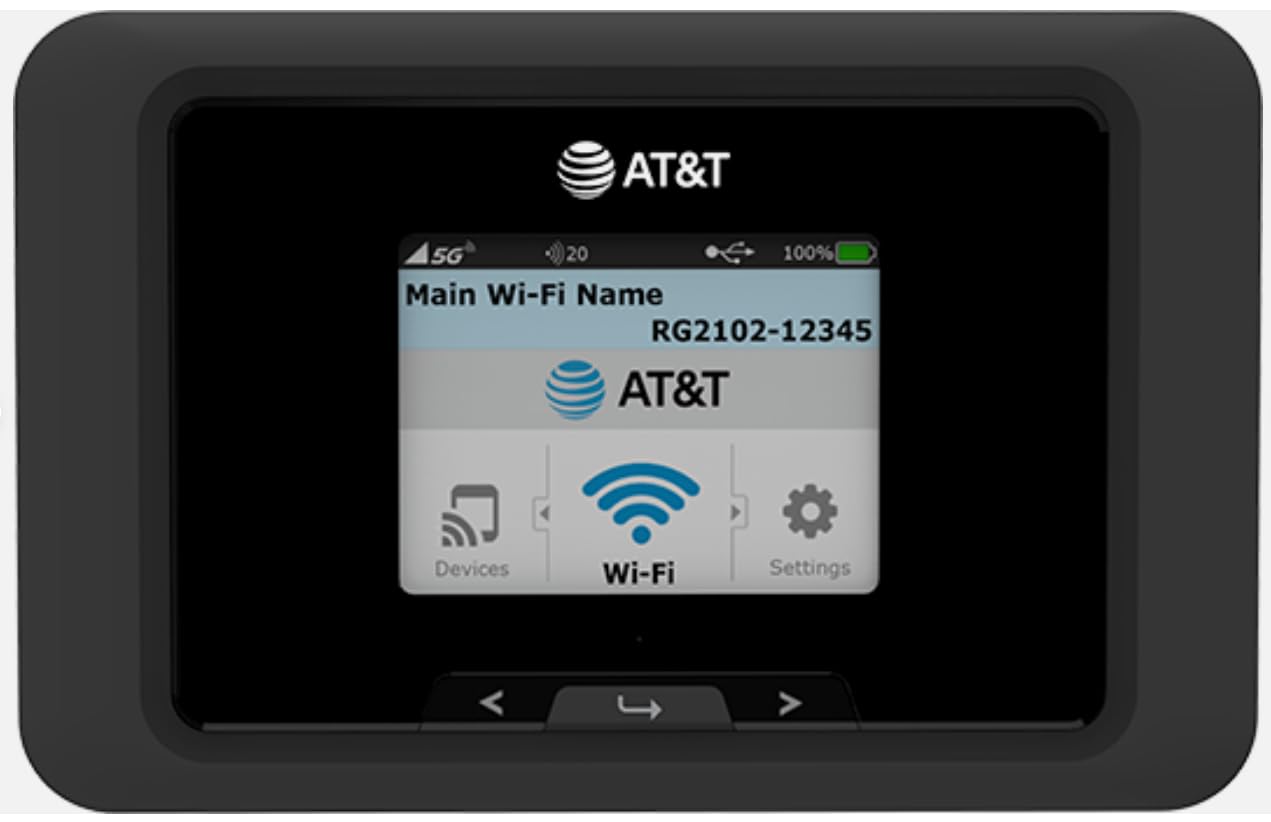 Generic Franklin A50 5G Model 6468DB 960 Mbps Dual-Band Wi-Fi 6 Internal Antenna Hotspot