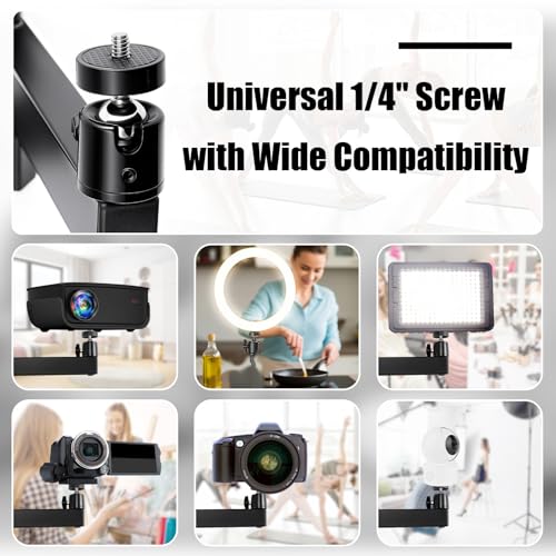 CroBlissful Foldable Wall Mount KA0-CroBlissful-4289 Metal for Universal Devices 6 Pounds 10.24 x 8.27 x 1.57 inches