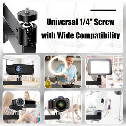 CroBlissful Foldable Wall Mount KA0-CroBlissful-4289 Metal for Universal Devices 6 Pounds 10.24 x 8.27 x 1.57 inches