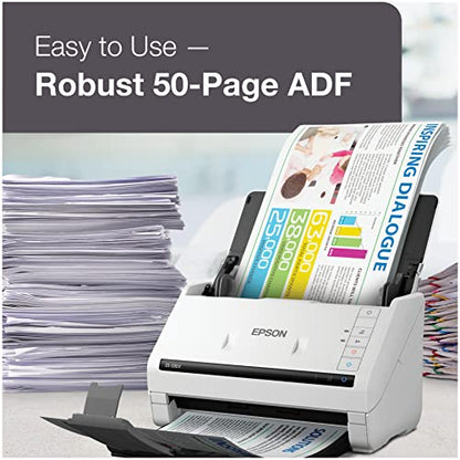 Epson B11B261202 Document Scanner USB 600 dpi 30 Bits CCD