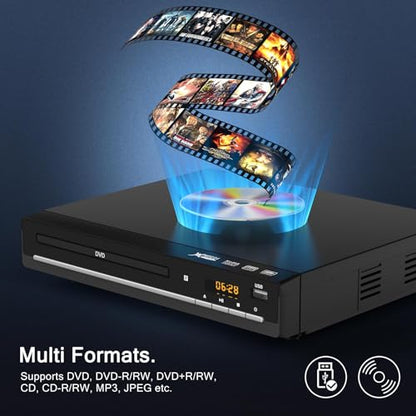 WSJSYH DVP-608 1920x1080 1 HDMI CD/DVD Player