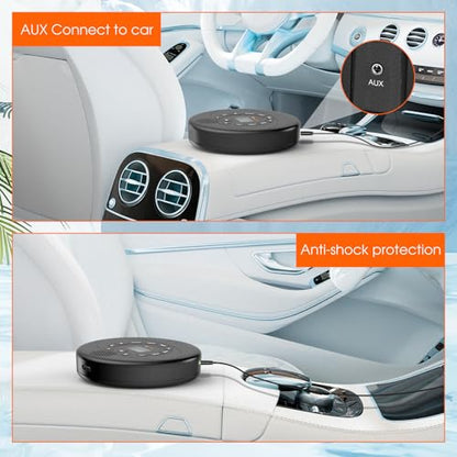 Kuephom 5.7 inch PM11 Portable CD Player with USB and AUX Connectivity