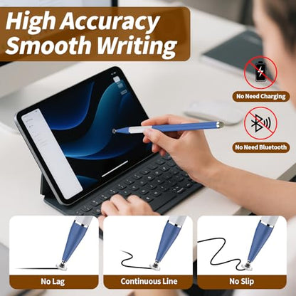 Bopomofo Stylus Pen 5 Count Alloy Touchscreen Compatible Extended Design