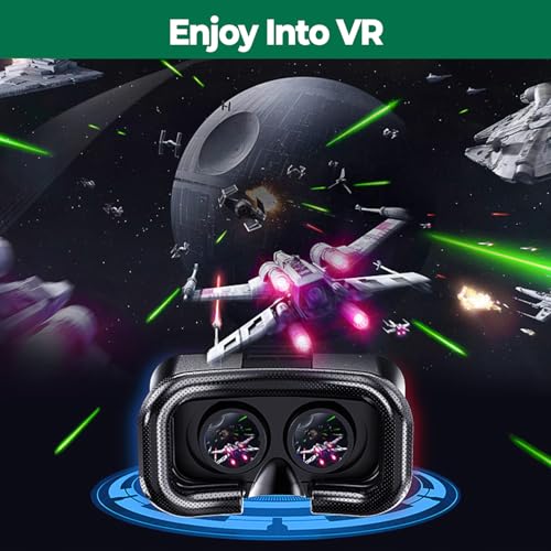 LamTrancail VR Headset 110 Degrees Adjustable 1.0 Count Virtual Reality Headset