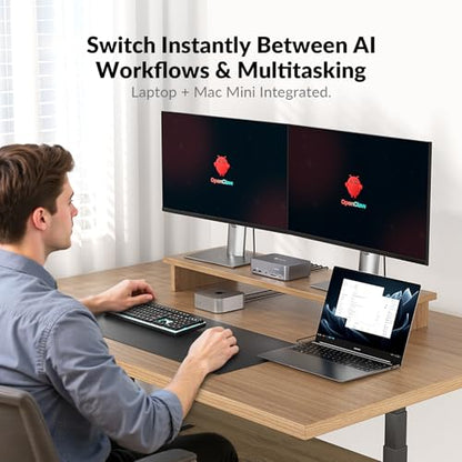 v AV Access iDock-C20-US KVM Switch 2 Monitors 4K@60Hz 120W USB-C Docking Station KVM