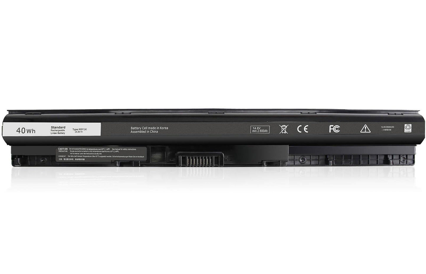 DMKAOLLK 40Wh M5Y1K 14.8V Laptop Battery for Dell Inspiron 14 15 17 Series