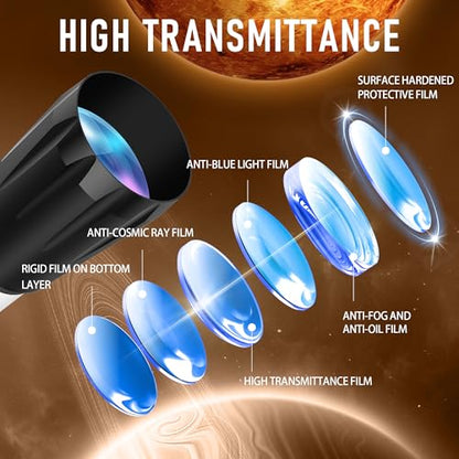 Dianfan 90mm 90800 800mm Manual Focus Altazimuth Telescope