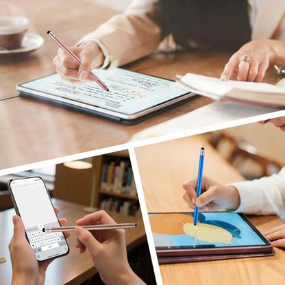 LINFANC 12Pcs LF1031 Stylus Pen Touchscreen Compatible Multi-Device