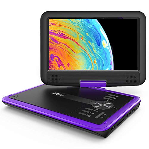 ieGeek 9.5 Inches Portable DVD Player 1024x600 LCD Multi Format Playback