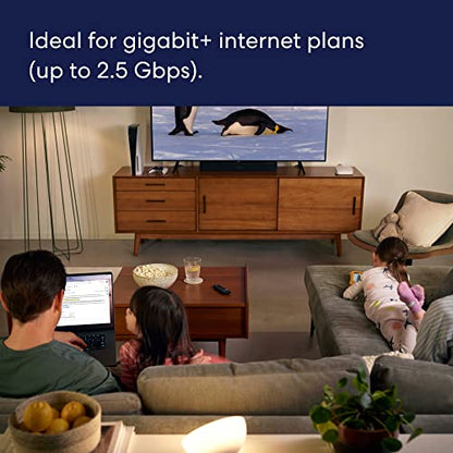 Amazon eero Pro 6E Mesh Wi-Fi Router 2.5 Gbps 2000 sq ft