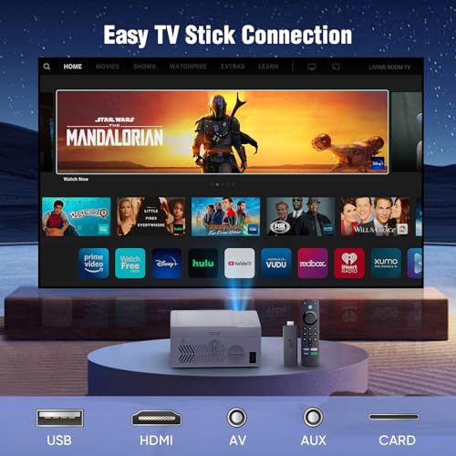 TMY 1080P 03ecbc90-d479-4f50-b92a-a64f79c3d0d2 LCD Projector with Built-In DVD Player