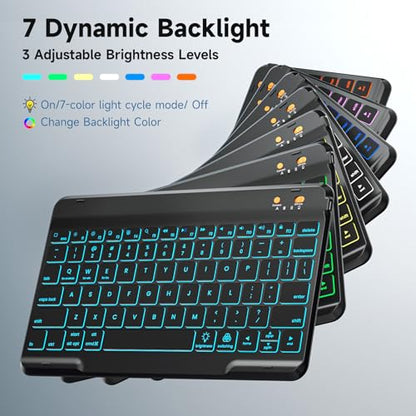 BLUTLOTUS 9.7-Inch Keyboard Case Model USRO_IPAD9.7 Wireless Detachable Folio Cover