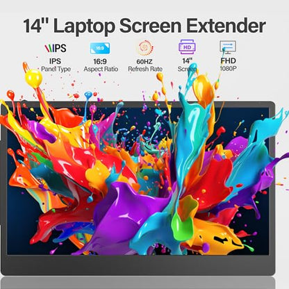 CIDETTY 14" S2 1920x1080 60Hz IPS Display Monitor