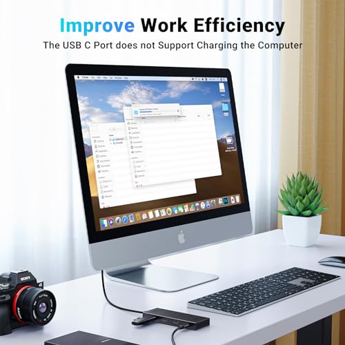 UGREEN 4-Port USB 3.2 Hub Model CM806 Data Transfer Hub Compatible with Various USB-C Devices