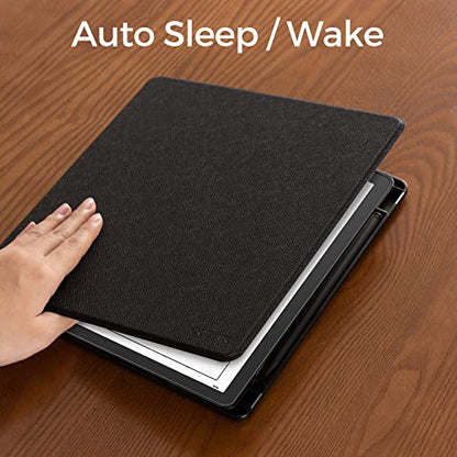 CoBak Case for Kindle Scribe 10.2 inch Fabric Textured Waterproof Cover Design