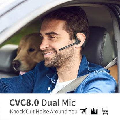 Conambo Bluetooth Headset K10C In Ear Wireless Noise Cancelling 16 Hours Battery Life