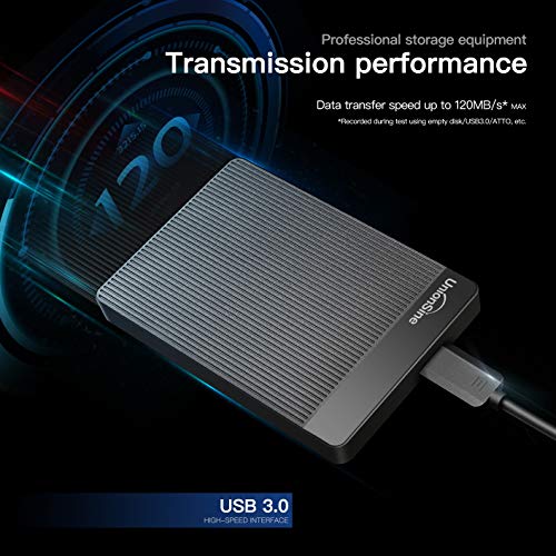 UnionSine 1TB External Hard Drive HDD2510 Portable USB 3.0