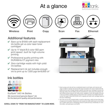 Epson EcoTank ET-5170 Inkjet Printer 4800 x 1200 dpi Color All-in-One
