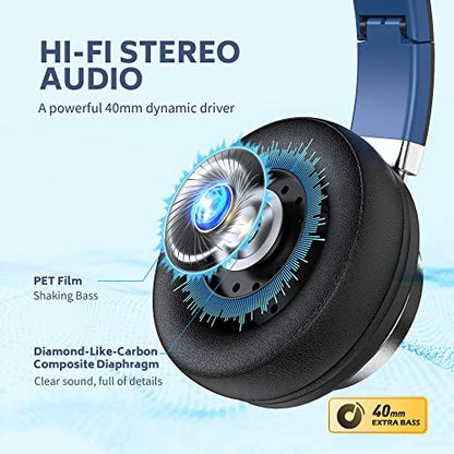 COOSII AC01 3.5mm Wired Over-Ear Headphones with Microphone