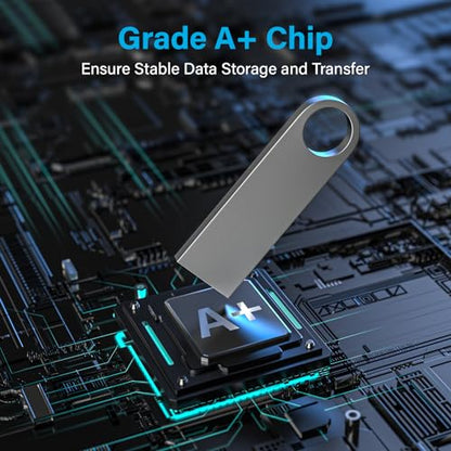 ABLAZE 8GB ZX-10P USB 2.0 Flash Drive 10 Pack Metal