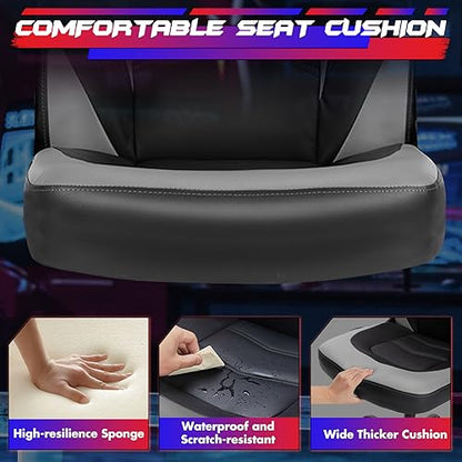 Sweetcrispy Ergonomic PU Leather Chair Model CDHNCJ-3801 Height Adjustable Indoor Office Chair