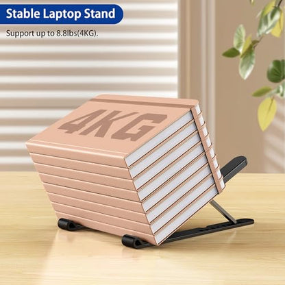 BESIGN 10-14" LS01 Pro Laptop Stand Plastic Folding Adjustable Holder