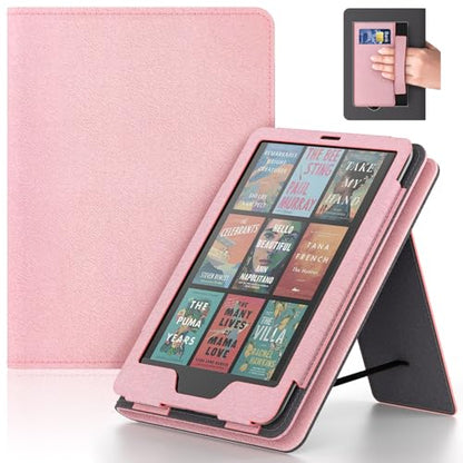 Lainergie Kindle Paperwhite 7"/6.8" Case PU Shell Cover with Stand and Auto Sleep/Wake Feature