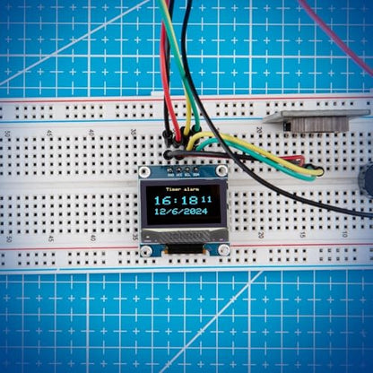 ELEGOO 0.96 Inch 3PCS EL-SM-008 128x64 OLED Display I2C Module