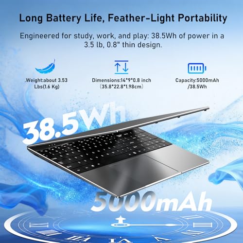 NIAKUN 15.6 Inch Intel Pentium 4425Y 1920 x 1080 Laptop LCD