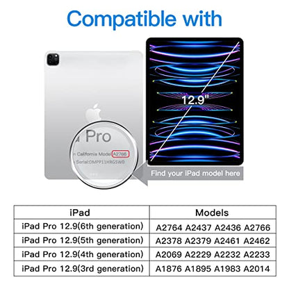 JETech 12.9-Inch 0907- Scratch Resistant Tempered Glass Screen Protector