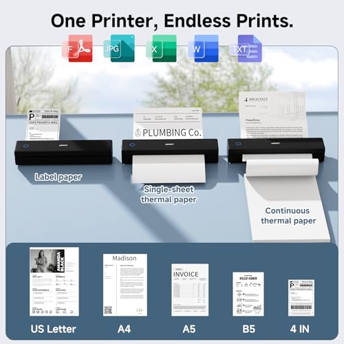 HPRT MT620 Portable Thermal Printer 203 DPI Monochrome Wireless