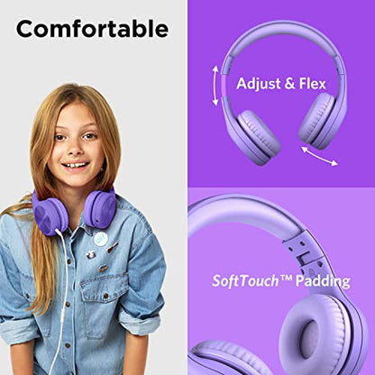 LilGadgets Connect+ PRO Wired Headphones for Kids, Model LGCR