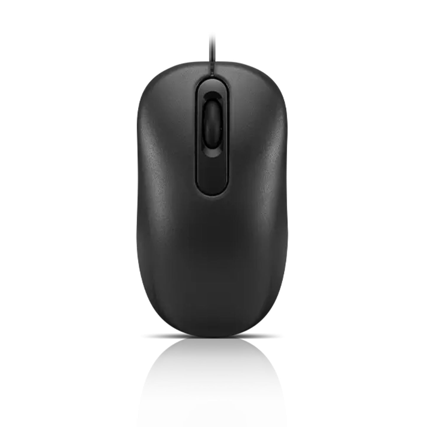 Lenovo USB Wired Optical Computer Mouse GY51K20071 Ambidextrous 1000DPI Black