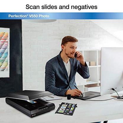 Epson 11.02"x19.09" Perfection V550 6400 DPI Scanner