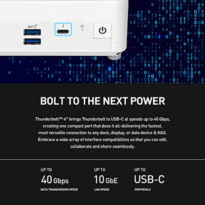 MSI Cubi 5 Mini PC CUBI512M086B Intel Core i3-1215U 1920x1080