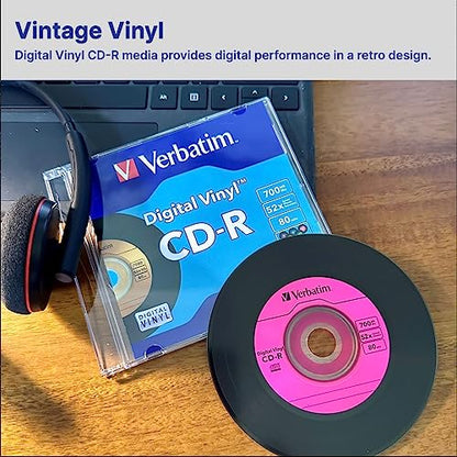 Verbatim 700MB 80min 52x CD-R 10 Count Media