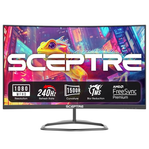 Sceptre 24.5" C255B-FWT240 1920x1080 240Hz LCD Monitor