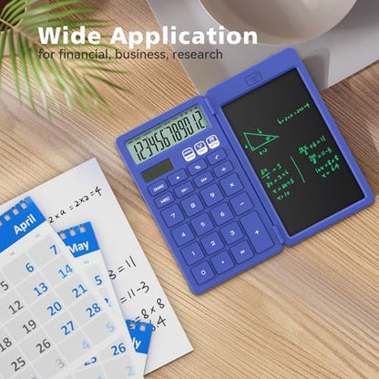 ROATEE Standard Function Calculator AB0606 7.2cm LCD Battery Solar Power