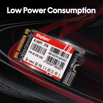 KingSpec 512GB SATA III M.2 2242 Solid State Drive