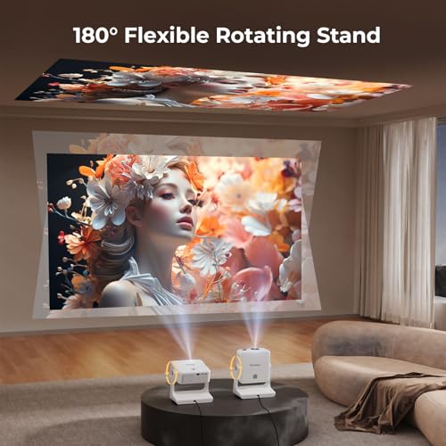 Sovboi 8.66"x8.27" Model S61Pro 1920x1080 2500 Lumens LCD Projector