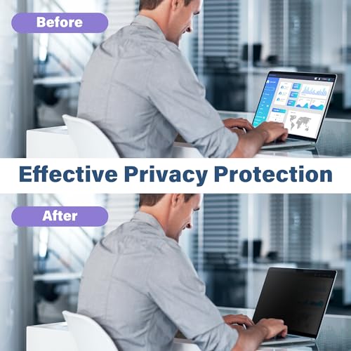 SenseAGE 13.6 inch SP-PVM-MA136RE-2022 Privacy Screen Filter Anti-Glare Anti-Blue Light