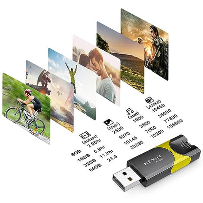KEXIN 64GB USB 2.0 Flash Drive - 5 Pack
