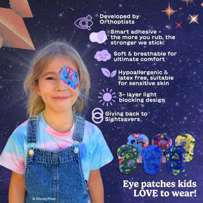 SPECKLES 30 Pack HS30DR3 Eye Patches | Hypoallergenic, Breathable | Lazy Eye Treatment Support | Kids Eye Patches