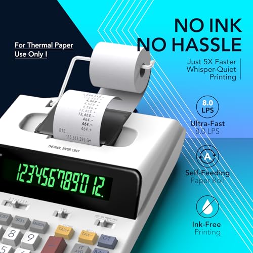 CATIGA 12 Digit SP-2401 Thermal Printing Calculator